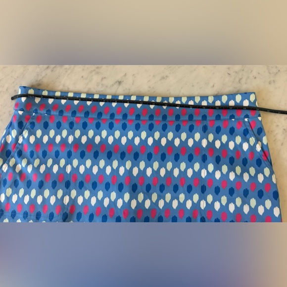 Vineyard Vines Women's Tennis Athletic Skort Skirt Size 14 Blue Pink White - Picture 7 of 8